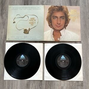 BARRY MANILOW Greatest Hits vintage first edition 1978 double vinyl Lp album.